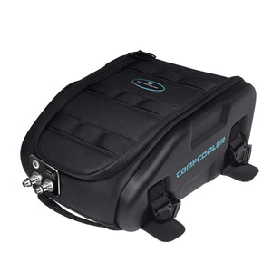 CompCooler Motorcyclist Tank Pack Solo Ice Cooling System 3.0L Bladder Flow Control - Black