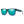 Smith sunglasses with matte teal frames and reflective green lenses