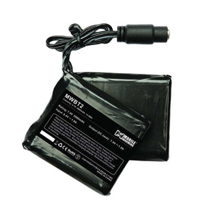 Mobile Warming MWBT2 rechargeable lithium battery pack with attached power cable
