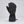 Kombi black insulated winter glove with adjustable wrist strap