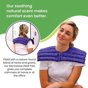Nature Creation Microwavable Herbal Heating Pad for Upper Body