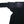 Black fabric sleeve with an adjustable velcro strap closure