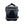 Grey and black insulated soft cooler bag with top handle and front zipper pocket
