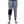 Person wearing grey joggers with a black knee brace on the right leg