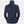 Back view of navy Helly Hansen fleece jacket with brand logo on collar and shoulder