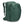 Thule green travel backpack with side compression straps and shoulder harness