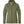 FjallRaven olive green fleece hoodie with front zipper and side pockets
