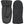Hestra black leather and grey wool cable knit mittens