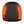 ActionHeat black beanie with orange heating elements and power button