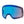 Smith ski goggles with a blue and purple mirrored lens