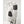 Hestra white leather ski glove with black protective padding on fingers and palm