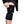 Onyx Cool black knee brace with adjustable straps on a person