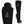 ActionHeat black battery heated socks with battery pack in side pocket