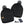 ActionHeat charcoal cable knit beanie with grey pom pom and portable battery pack