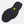 Under Armour black shoe outsole with Vibram tread pattern