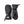 Black Hestra mittens with adjustable wrist straps and drawstring cuffs