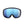 POC Fovea Ski Goggles Partly Sunny Blue Lens - Uranium Black Frame