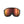 POC Retina Ski Goggles Partly Sunny Orange Lens - Uranium Black Frame