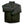 Black Vole quilted puffer jacket with front zipper and side pockets