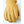 Tan leather work glove with stitched seams