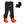 ActionHeat black battery heated socks with two external battery packs