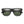 Smith Optics matte black sunglasses with green tinted lenses