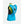 Blue mesh hand strap holding a black and yellow water bottle