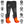 Black battery powered heated socks with feature icons for heat settings battery life and material