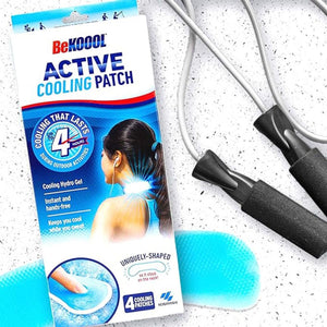 BeKOOOL active cooling patch box with jump rope and blue gel patch