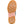 Bottom view of Muck boot showing brown rubber tread pattern and pink arch support