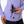 Mobile Warming purple jacket with battery pack in pocket