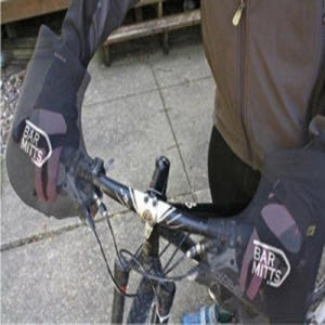 Bar Mitts Cold Weather Mountain Commuter Bike Handlebar Mittens for Bar Ends Mirror - XL - Extreme