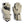 Outdoor Research AltiHeat heated gloves in tan with black palm grip and zippered battery pocket