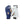 Hestra blue and white leather ski gloves