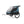 Thule blue and black bicycle trailer with clear front cover