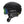 Smith matte black ski helmet with green tinted goggles and Mips safety technology