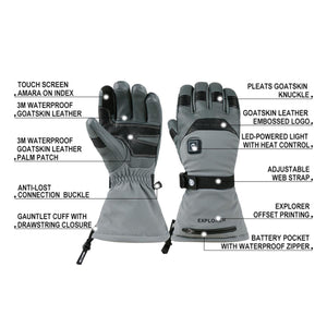 Mount Tec Explorer 5 Heated Performance Winter Gloves