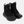 Under Armour black tactical boots with high top mesh and leather construction