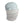 Seirus light grey neck gaiter with white swirl pattern on a mannequin head