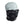 Seirus black neck gaiter with white paisley pattern on a mannequin head