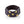 Sidas black rubber ice cleat with five yellow metal studs and adjustable strap