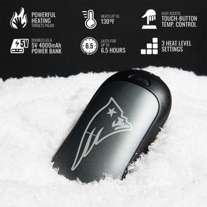 ActionHeat New England Patriots Rechargeable Hand Warmer