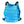 AlphaCool blue gel cooling vest with adjustable black straps