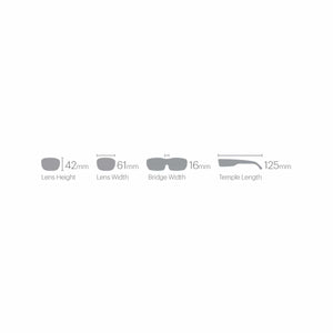 Smith Optics Arvo Sunglasses ChromaPop Polarized Bronze Mirror - Matte Dark Tortoise Frame