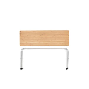 Snow Peak Bamboo Folding Bench - Long