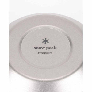 Snow Peak Titanium Double Bowl - 600mL