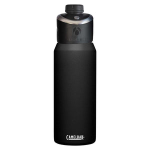 Black CamelBak Chute Mag water bottle with misting cap
