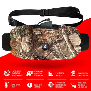 Open Box ActionHeat 5V Battery Heated Hunting Hand Warmer Muff
