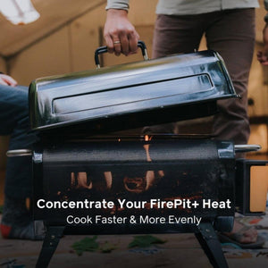 BioLite FirePit Grill Lid - Enamel Coated Lid For FirePit