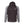 Back view of a black and grey Stormr hooded jacket with raglan sleeves